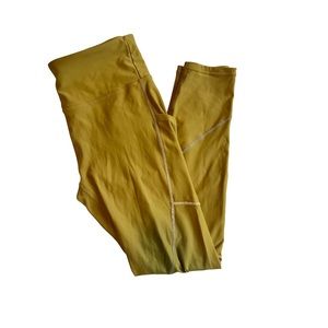 Fabletics bronze Oasis PureLuxe high waisted 7/8 leggings